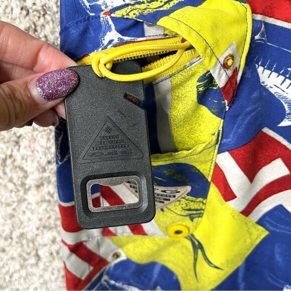 Columbia Board Shorts Mens 32 PFG Omni-Shield Terminal Tackle Fish Bottle Opener - Picture 3 of 7